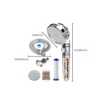 Handheld shower head with catalyst water filtration wall-mounted shower head