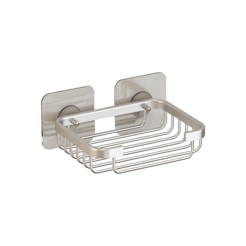 Modern Bathroom Accessory Set Shelf Black/Silver/Grey Bathroom Accessories Set