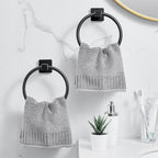Traditional Bathroom Accessories Set Black Towel Ring Bathroom Shelf Bathroom Accessories Set