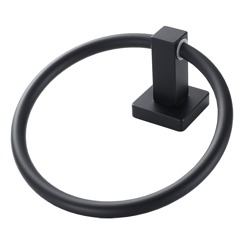 Traditional Bathroom Accessories Set Black Towel Ring Bathroom Shelf Bathroom Accessories Set
