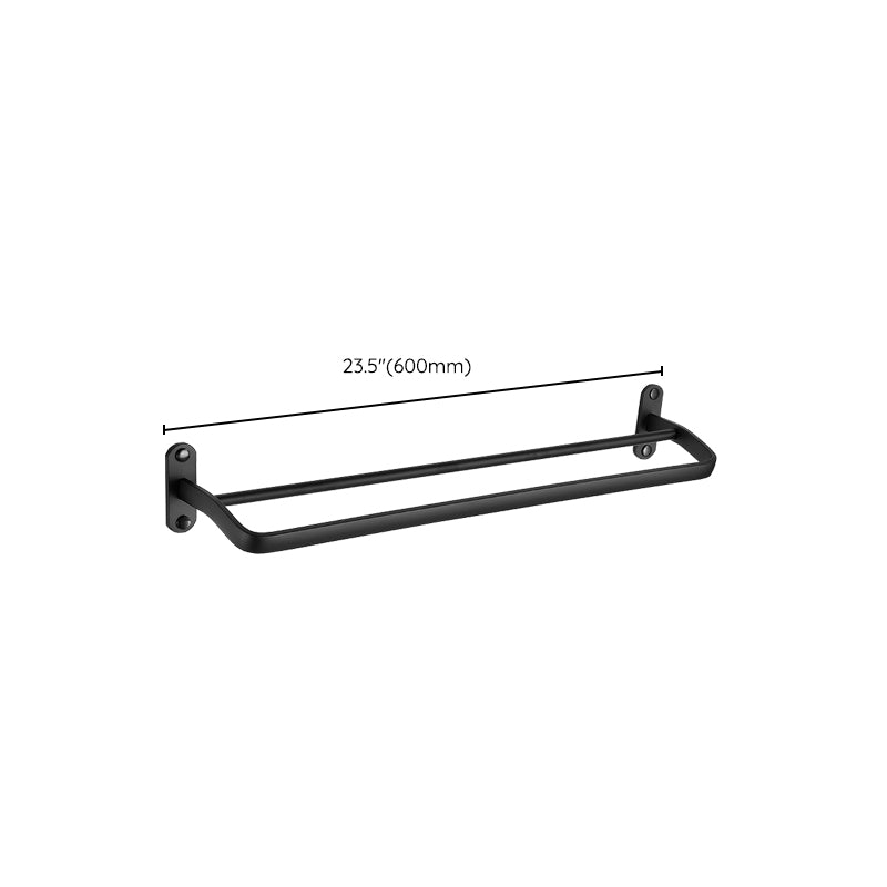 Traditional Bathroom Accessories Set Black Towel Ring Bathroom Shelf Bathroom Accessories Set