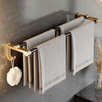 Modern black bath accessory set towel bar bathroom accessory set