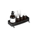 Modern Bathroom Hardware Set Bathroom Shelf Silver/Black Bathroom Accessories Set