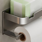 Modern Style Aluminum Single Bathroom Accessory Set Paper Holder