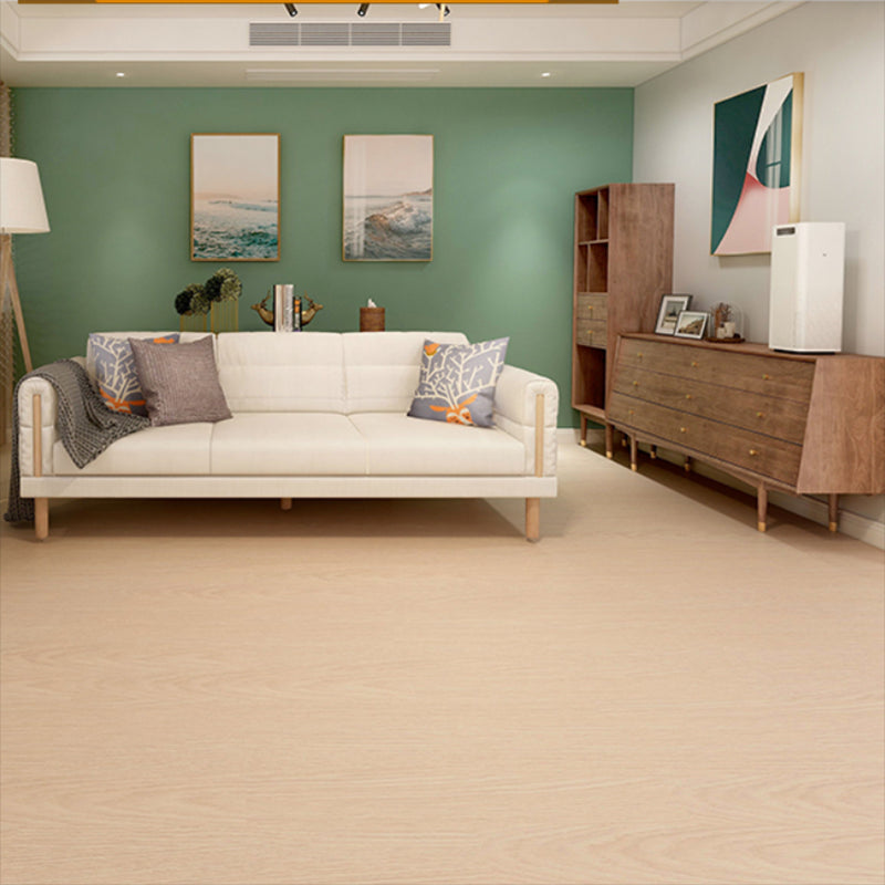 Square Edge Vinyl Floor Living Rooms PVC Flooring with Peel & Stick