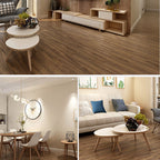 Square Edge Vinyl Floor Living Rooms PVC Flooring with Peel & Stick