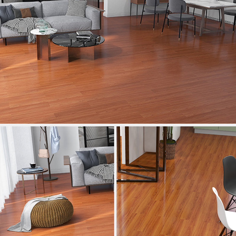Square Edge Vinyl Floor Living Rooms PVC Flooring with Peel & Stick