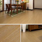 Square Edge Vinyl Floor Living Rooms PVC Flooring with Peel & Stick