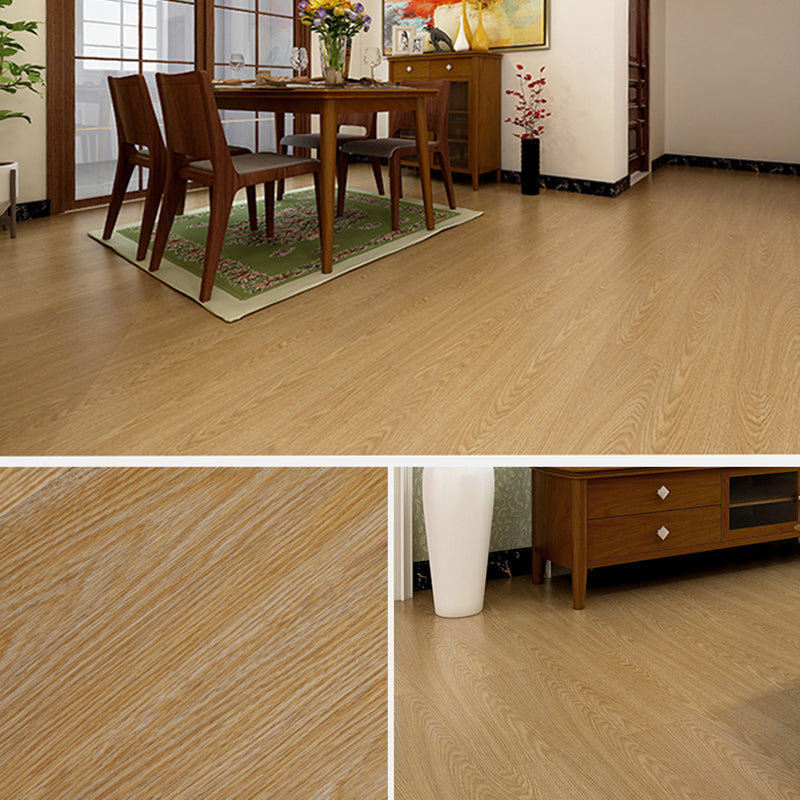 Square Edge Vinyl Floor Living Rooms PVC Flooring with Peel & Stick