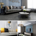 Square Edge Vinyl Floor Living Rooms PVC Flooring with Peel & Stick