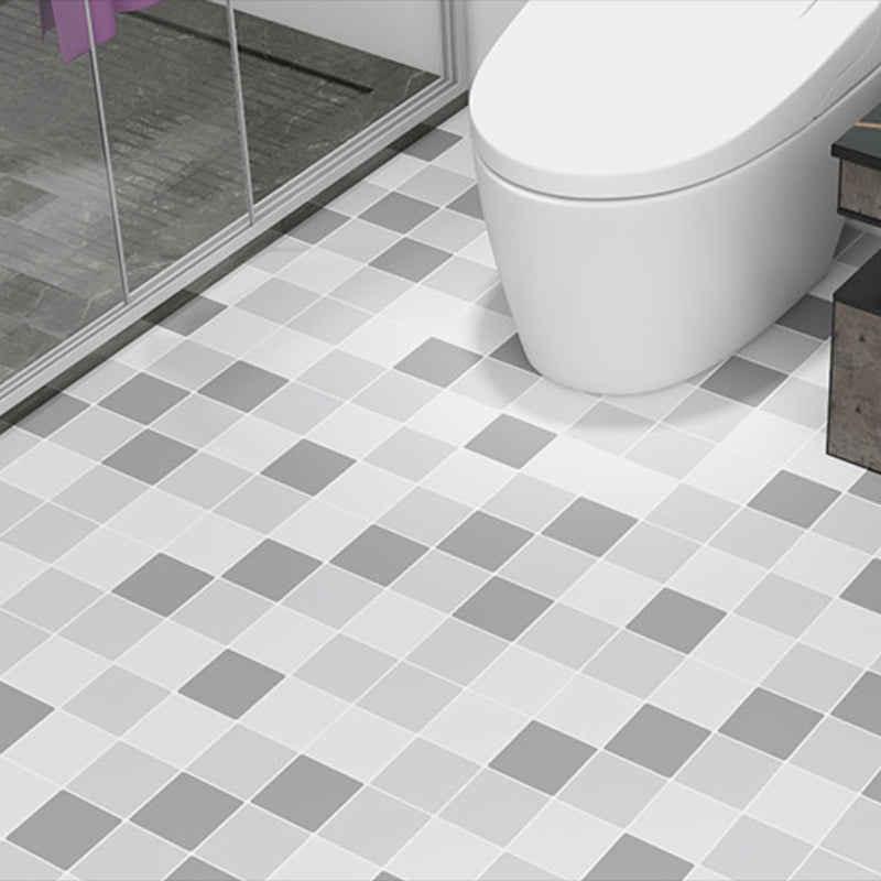 Bathroom 3.5 mm vinyl floor square peel and stick PVC floor