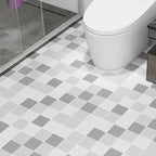Bathroom 3.5 mm Vinyl Floor Square Peel and Stick PVC Flooring