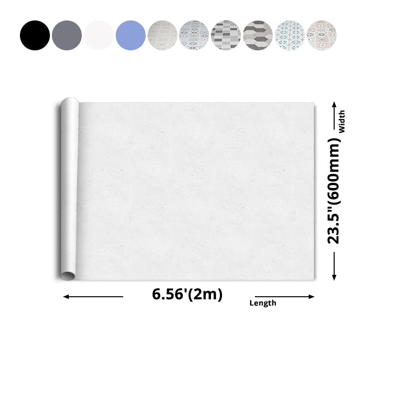 4 mm thick PVC flooring Living Spaces Smooth Peel & Stick Vinyl Flooring