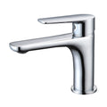 Light Luxury Basin Faucet with Lever Handle Single Hole Bathroom Faucet