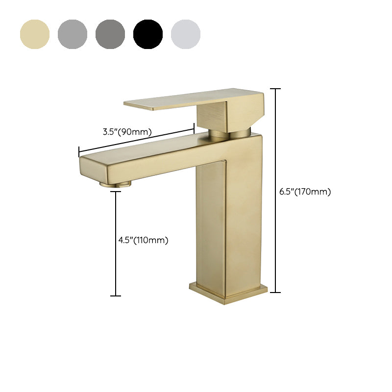Glam Style Faucet Single Lever Sink Bathroom Faucet