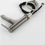Modern Vessel Faucet Copper Single Handle Pull Down Vessel Faucet