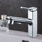 Modern Vessel Faucet Copper Solid Color Single Handle Vessel Faucet