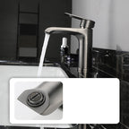 Single handle faucets Glam Style sink faucets for the bathroom