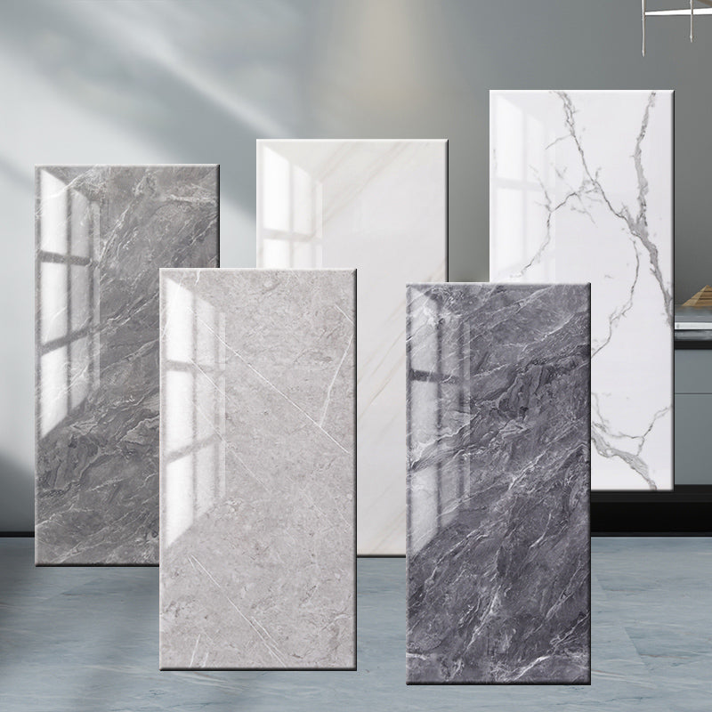 PVC Peel/Stick rectangular Peel and Stick backsplash tile