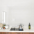PVC Peel/Stick rectangular Peel and Stick backsplash tile