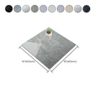 Modern Square Wallpaper Single Tile PVC Peel & Stick Subway Tile for Shower