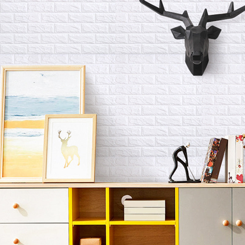 Modern Panel PVC 3D-embossed Self-adhesive Waterproof Interior Cladding