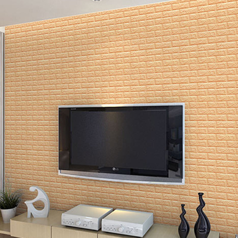 Modern Panel PVC 3D-embossed Self-adhesive Waterproof Interior Cladding