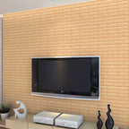 Modern Panel PVC 3D-embossed Self-adhesive Waterproof Interior Cladding