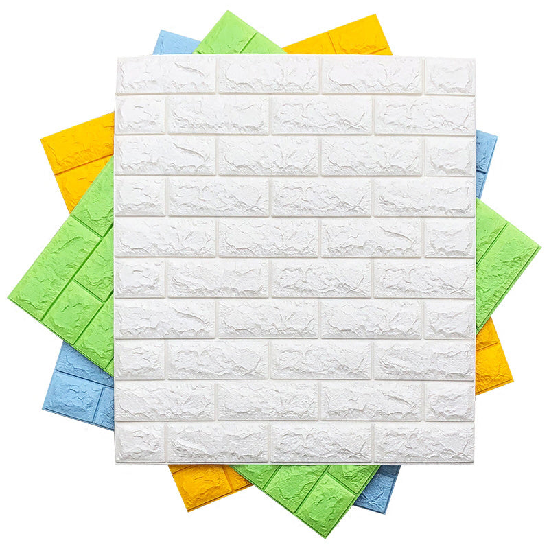 Modern Panel PVC 3D-embossed Self-adhesive Waterproof Interior Cladding