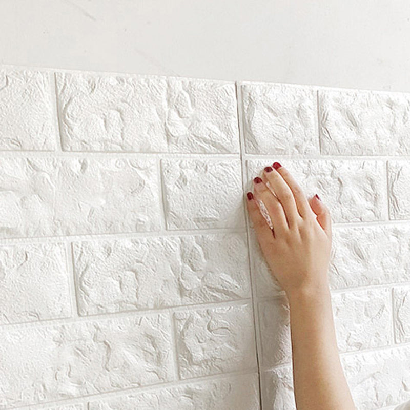 Modern Panel PVC 3D-embossed Self-adhesive Waterproof Interior Cladding
