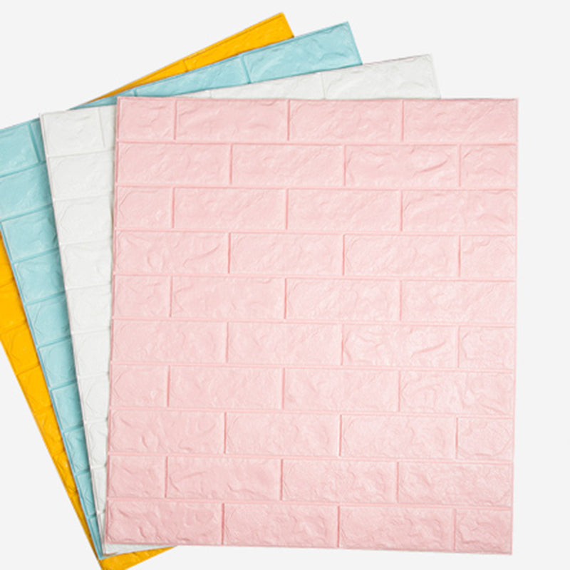 Modern Panel PVC 3D-embossed Self-adhesive Waterproof Interior Cladding