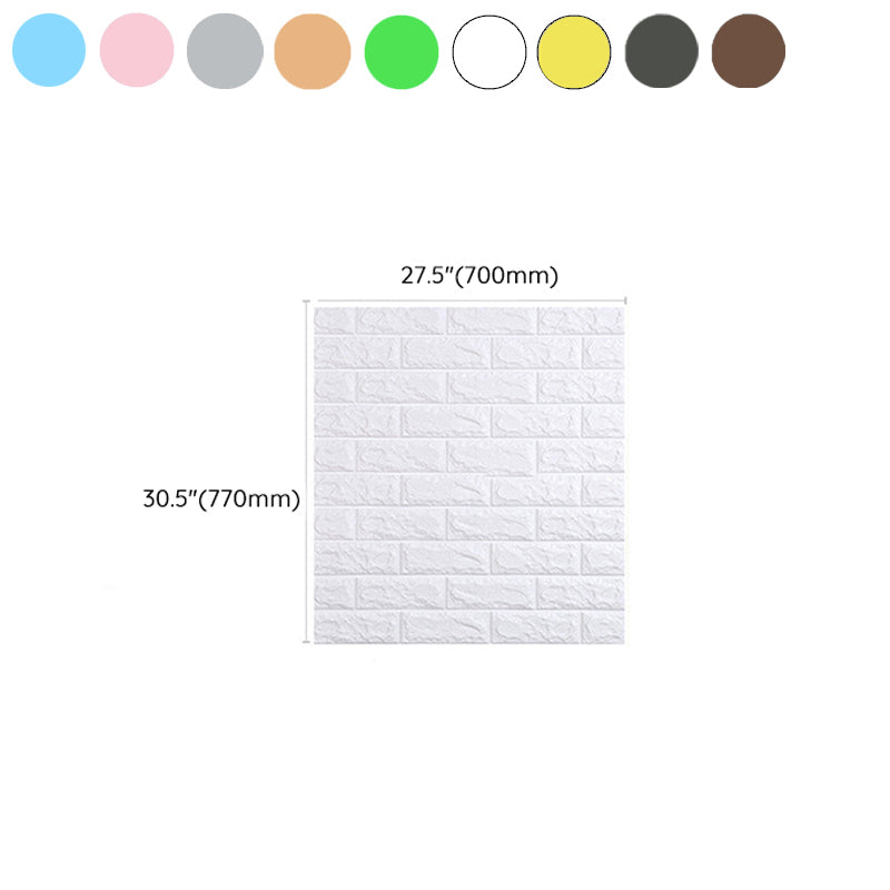 Modern Panel PVC 3D-embossed Self-adhesive Waterproof Interior Cladding
