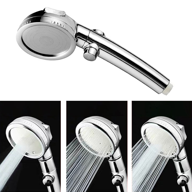 Contemporary 3 Settings Shower Head Combination Round Shower Combo