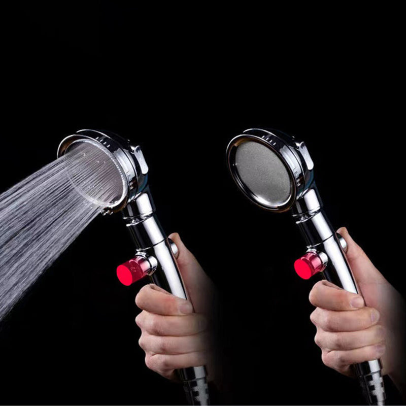 Contemporary 3 Settings Shower Head Combination Round Shower Combo