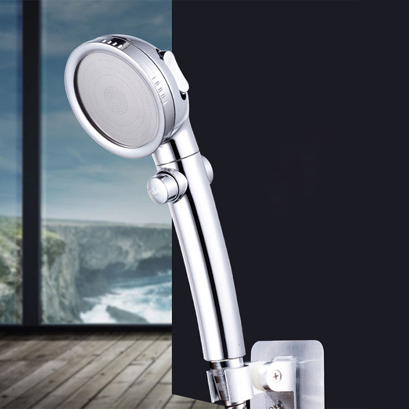 Contemporary 3 Settings Shower Head Combination Round Shower Combo