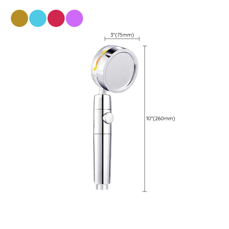 Adjustable Showerhead Modern Round Shower Combo with Single Setting