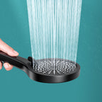Contemporary Round Shower Head Pure Color Handheld Shower