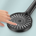 Contemporary Round Shower Head Pure Color Hand Shower