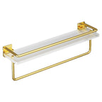 Modern Silver/Gold Bathroom Hardware Set Bathroom Shelf Bathroom Set