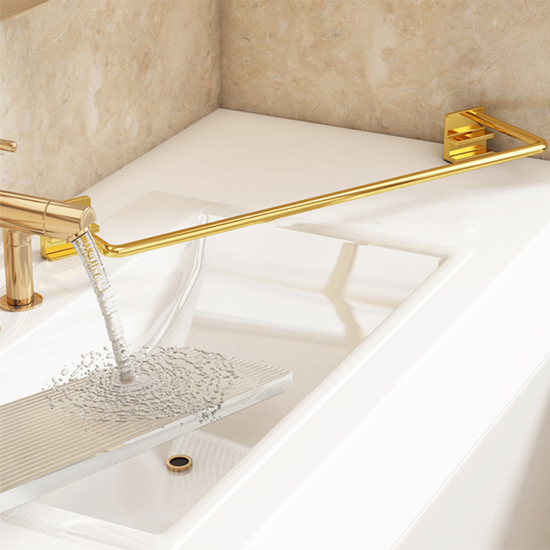 Modern Silver/Gold Bathroom Hardware Set Bathroom Shelf Bathroom Set
