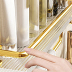 Modern Silver/Gold Bathroom Hardware Set Bathroom Shelf Bathroom Set