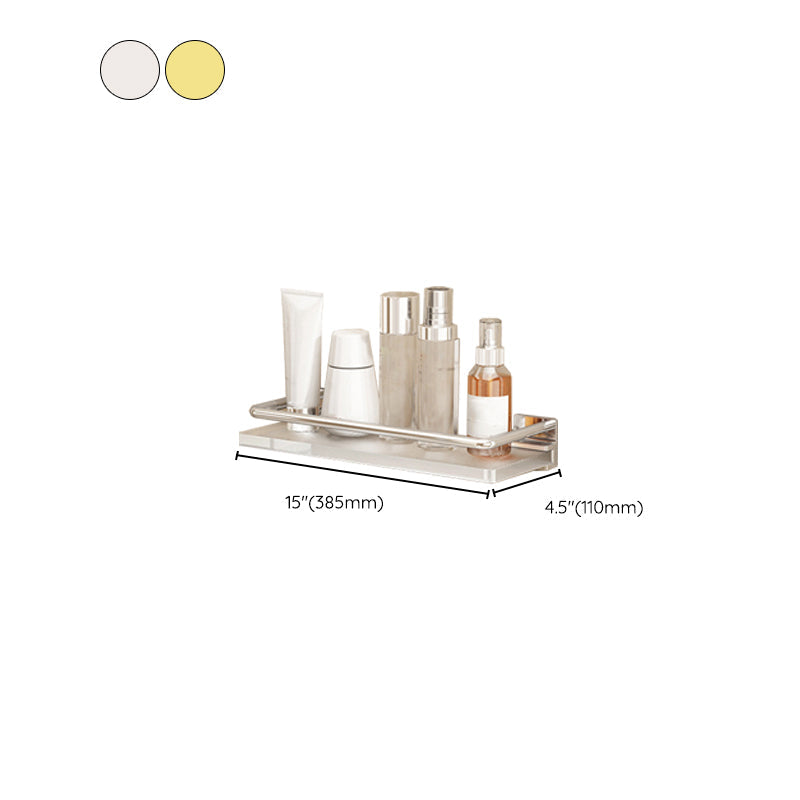 Modern Silver/Gold Bathroom Hardware Set Bathroom Shelf Bathroom Set