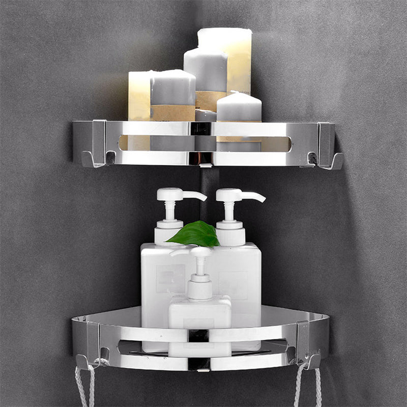 Modern Bathroom Hardware Set Silver Bathroom Shelf Bathroom Hardware Set