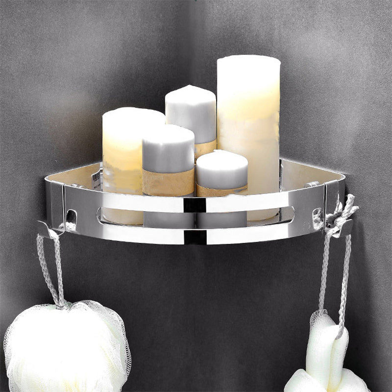 Modern Bathroom Hardware Set Silver Bathroom Shelf Bathroom Hardware Set