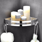 Modern Bathroom Hardware Set Silver Bathroom Shelf Bathroom Hardware Set