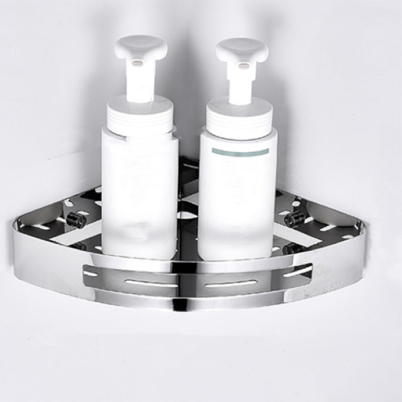 Modern Bathroom Hardware Set Silver Bathroom Shelf Bathroom Hardware Set