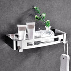 Modern Bathroom Hardware Set Silver Bathroom Shelf Bathroom Hardware Set
