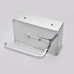 2-piece Stainless Steel Classic Bathroom Accessory Set Black & Chrome Paper Holder