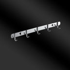Chrome Modern Bathroom Hardware Set Stainless Steel Towel Hook/Towel Rail & Bathroom Shelf