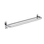 Chrome Modern Bathroom Hardware Set Stainless Steel Towel Hook/Towel Rail & Bathroom Shelf
